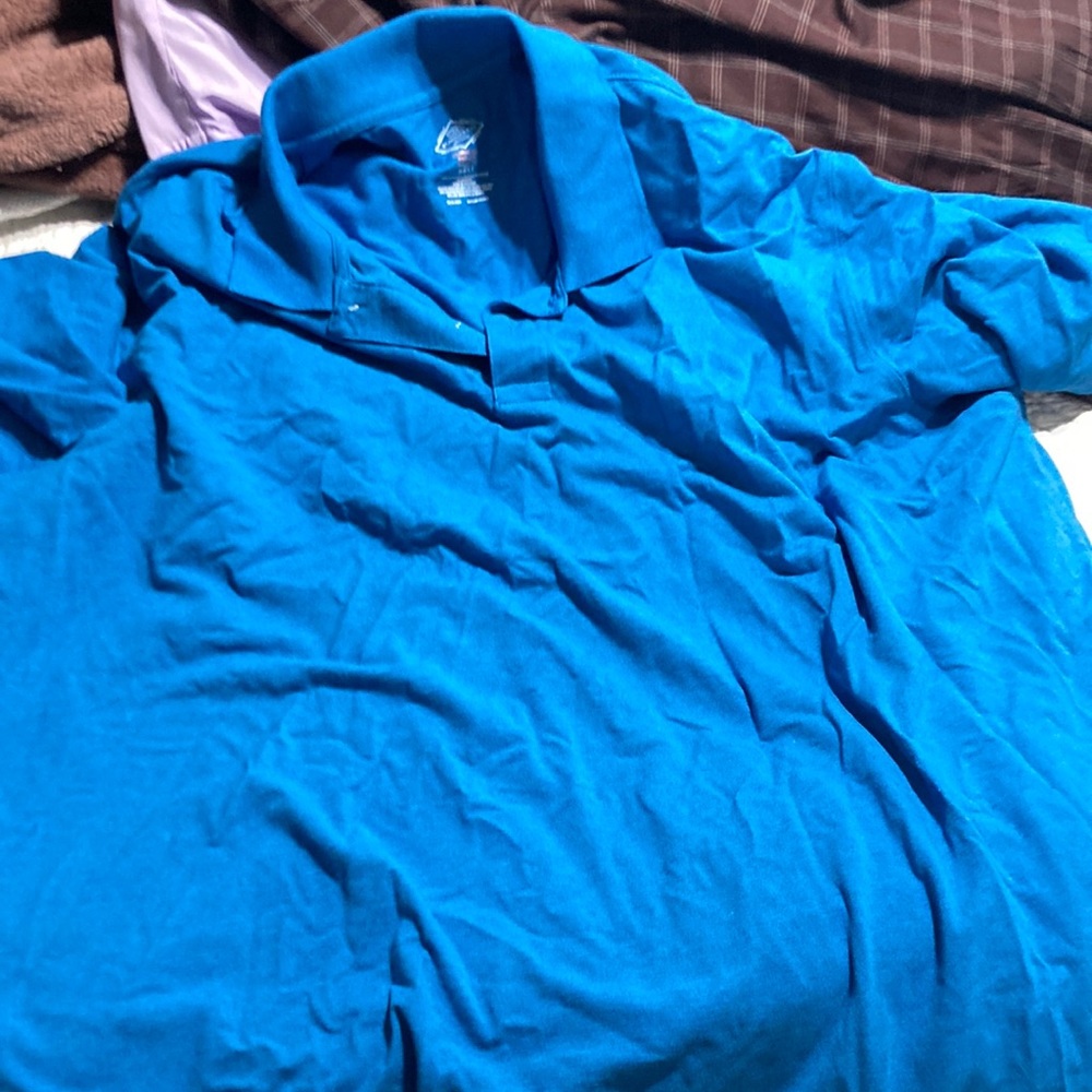 Blue polo